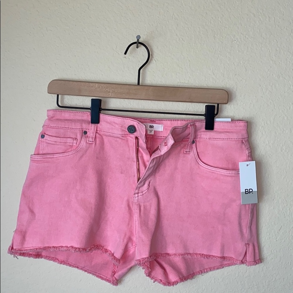 Pink Nordstrom BP Jean Shorts